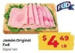 Supermercado El Rancho Fud Jamón Original offer