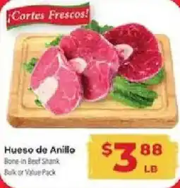Supermercado El Rancho Hueso de Anille Bone-in Beef Shank offer