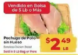 Supermercado El Rancho Boneless Chicken Breast offer