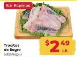 Supermercado El Rancho Catfish Nuggets offer