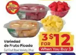 Supermercado El Rancho Cut Fruit Bowl Variety offer