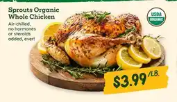 Sprouts Farmers Market Sprouts Organic Whole Chicken offer