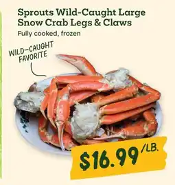 Sprouts Farmers Market Sprouts Wild-Caught Large Snow Crab Legs & Claws offer