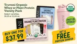 Sprouts Farmers Market Truvani Organic Whey or Plant Protein Variety Pack offer