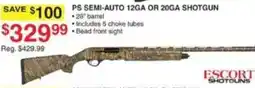 Dunham's Sports Ps semi-auto 12ga or 20ga shotgun offer