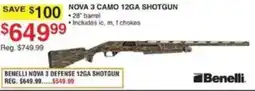 Dunham's Sports Nova 3 camo 12ga shotgun offer