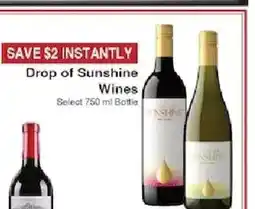 Piggly Wiggly Drop of Sunshine Wines offer