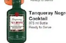 Piggly Wiggly Tanqueray Negroni Cocktail offer