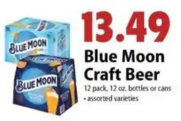 Festival Foods Blue Moon Craft Beer offer