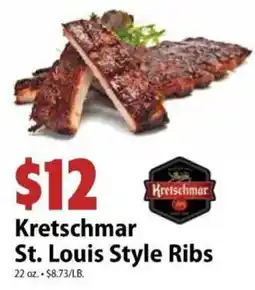 Festival Foods Kretschmar St. Louis Style Ribs offer