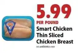Festival Foods Smart Chicken Thin Sliced Chicken Breast offer