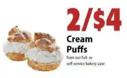Festival Foods Cream Puffs offer