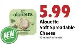 Festival Foods Alouette soft spreadable cheese offer