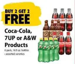 Festival Foods Coca-Cola, 7UP or A&W Products offer
