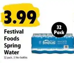 Festival Foods Festival Foods Spring Water offer