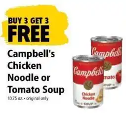 Festival Foods Campbell's Chicken Noodle or Tomato Soup offer