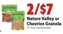 Festival Foods Nature Valley or Cheerios Granola offer