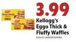 Festival Foods Kellogg's Eggo Thick & Fluffy Waffles offer