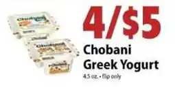 Festival Foods Chobani Greek Yogurt offer