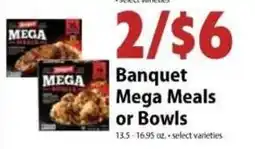 Festival Foods Banquet Mega Meals or Bowls offer
