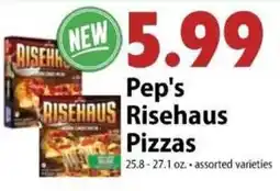 Festival Foods Pep's Risehaus Pizzas offer