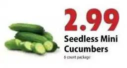 Festival Foods Seedless Mini Cucumbers offer