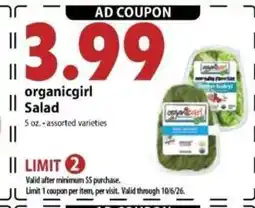 Festival Foods organicgirl Salad offer