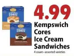 Festival Foods Kempswich Cores Ice Cream Sandwiches offer