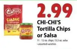 Festival Foods Chi-chi's Tortilla Chips or Salsa offer