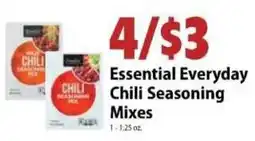 Festival Foods Essential Everyday Chili Seasoning Mixes offer