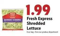 Festival Foods Fresh Express Shredded Lettuce offer