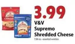 Festival Foods V&V Supremo Shredded Cheese offer