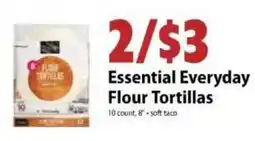 Festival Foods Essential Everyday Flour Tortillas offer