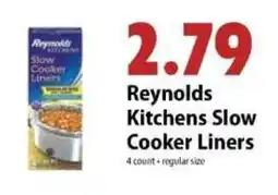 Festival Foods Reynolds Kitchens Slow Cooker Liners offer