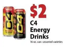 Festival Foods C4 Energy Drinks offer