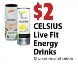 Festival Foods Celsius Live Fit Energy Drinks offer
