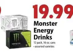Festival Foods Monster Energy Drinks offer