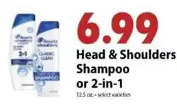 Festival Foods Head & Shoulders Shampoo or 2-in-1 offer