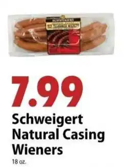 Festival Foods Schweigert Natural Casing Wieners offer