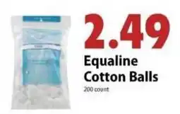 Festival Foods Equaline Cotton Balls offer