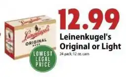 Festival Foods Leinenkugel's Original or Light offer