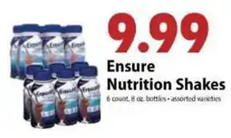 Festival Foods Ensure Nutrition Shakes offer