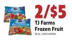 Festival Foods Tj Farms Frozen Fruit offer