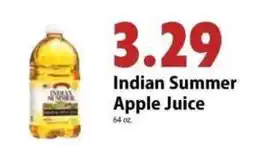 Festival Foods Indian Summer apple juice offer