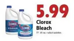 Festival Foods Clorox bleach offer