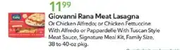 Publix Giovanni Rana Meat Lasagna offer