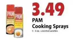 Festival Foods Pam Cooking Sprays offer