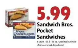 Festival Foods Sandwich Bros. Pocket Sandwiches offer