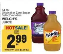 Food Lion Welch's juice offer