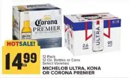 Food Lion Michelob Ultra, Kona or Corona Premier offer